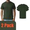 Gildan Unisex Ultra Cotton T-Shirt Craft Bundle, Forest Color Short Sleeve Blanks for DIY Printing